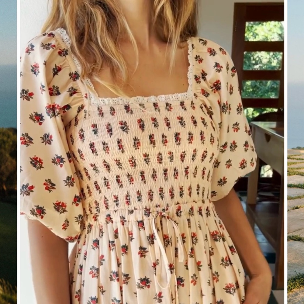 Christy Dawn Katrina Dress, Medium in Blooming Crocus